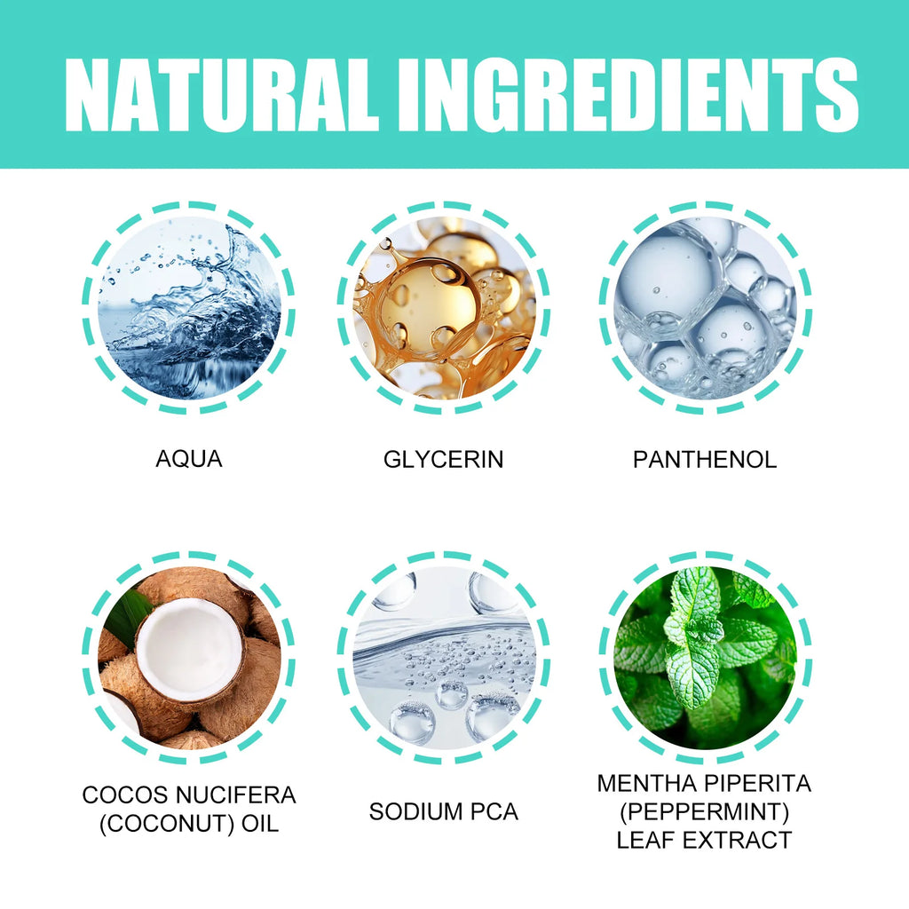 Gingival Repair Drops Coconut Mint Pulling Oil Mouthwash Relieves Toothache Remove Odor Fresh Breath Whiten Tool Mouth Care 30ml